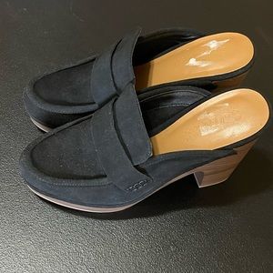 NWT Splendid Suede Slide Clogs